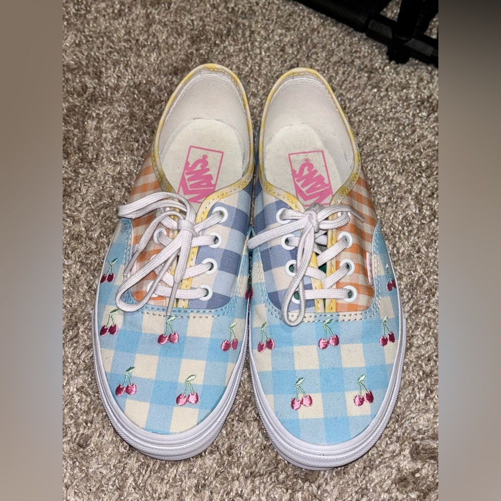 Vans Gingham Pastel Cherry